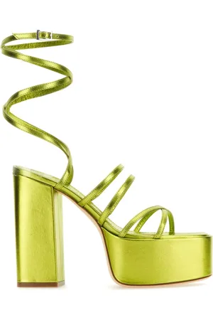 PARIS TEXAS Mujer, Zapatos, Verde, Talla: 37 EU