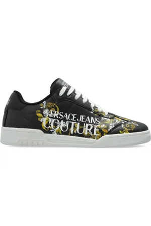 VERSACE Hombre, Zapatos, Negro, Talla: 45 EU
