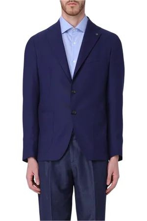 TAGLIATORE Hombre, Chaquetas, Azul, Talla: L