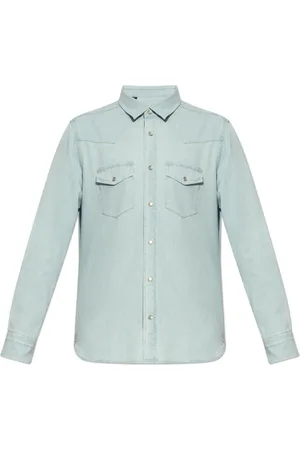 Tom Ford Hombre, Camisas, Azul, Talla: L