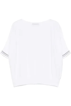 D.EXTERIOR Mujer, Camisetas, Blanco, Talla: S