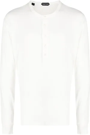 Tom Ford Hombre, Camisetas, Blanco, Talla: L