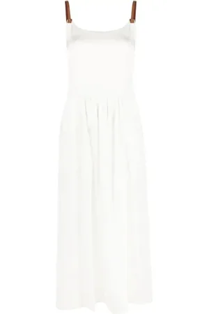 LORENA ANTONIAZZI Mujer, Vestidos, Blanco, Talla: L