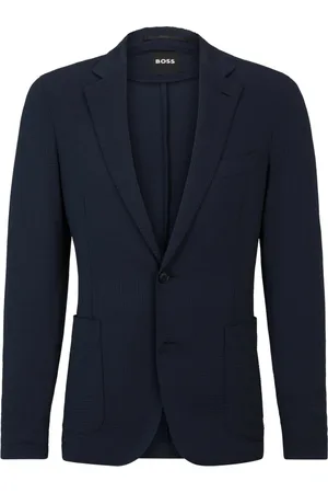 HUGO BOSS Hombre, Chaquetas, Azul, Talla: S