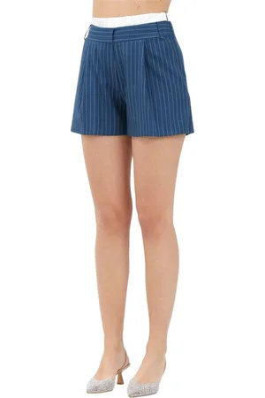 GAËLLE Mujer, Pantalones cortos, Azul, Talla: XS