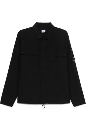 C.P. Company Hombre, Camisas, Negro, Talla: M