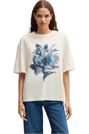 HUGO BOSS Mujer, Camisetas, Blanco, Talla: XS