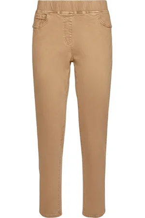 Elena Miro Mujer, Pantalones, Marrón, Talla: 2XL