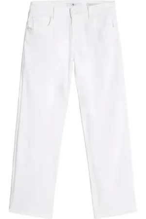 7 for all Mankind Mujer, Vaqueros, Blanco, Talla: W29