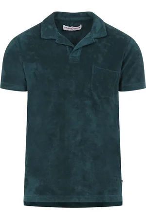 Orlebar Brown Hombre, Camisetas, Verde, Talla: L