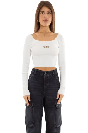 Diesel Mujer, Camisetas, Blanco, Talla: M