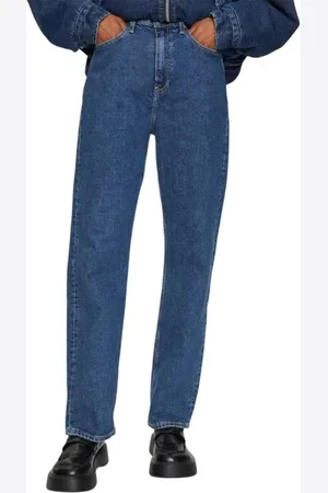 Calvin Klein Mujer, Vaqueros, Azul, Talla: W28 L32