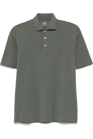FEDELI Hombre, Camisetas, Verde, Talla: S