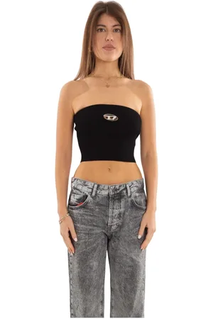 Diesel Mujer, Camisetas, Negro, Talla: S