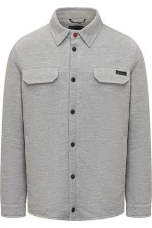 Kiton Hombre, Chaquetas, Gris, Talla: M