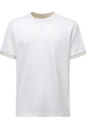 ELEVENTY Hombre, Camisetas, Blanco, Talla: 2XL