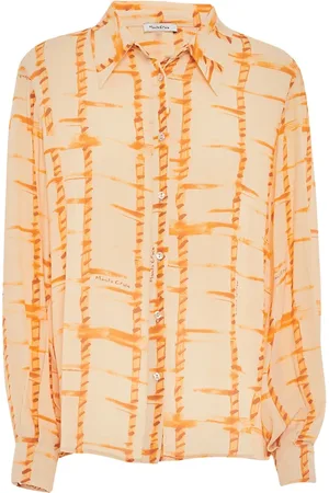 Manila Grace Mujer, Blusas y Camisas, Naranja, Talla: S