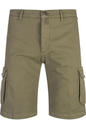 Kiton Hombre, Pantalones cortos, Verde, Talla: W36