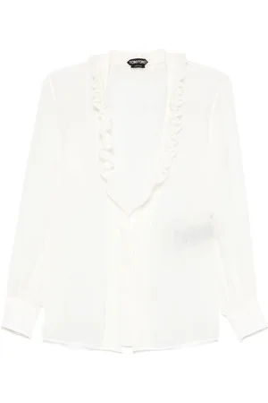 Tom Ford Mujer, Blusas y Camisas, Blanco, Talla: S