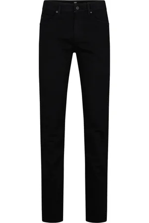 HUGO BOSS Hombre, Vaqueros, Negro, Talla: W36 L32