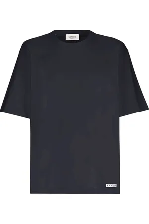 LANEUS Hombre, Camisetas, Negro, Talla: M