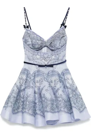 ZIMMERMANN Mujer, Vestidos, Azul, Talla: M