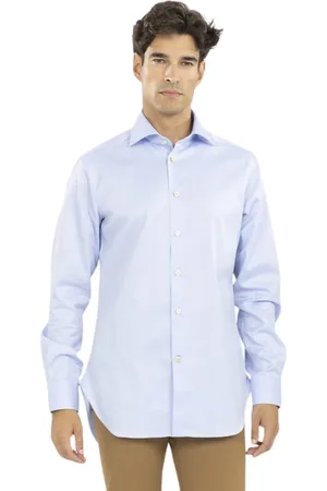 Kiton Hombre, Camisas, Azul, Talla: 5XL