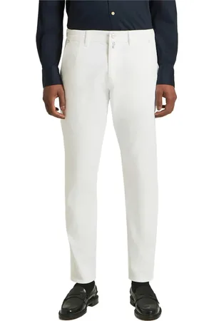 Kiton Hombre, Pantalones, Blanco, Talla: W32