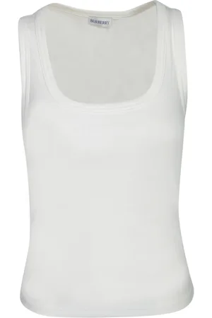 Burberry Mujer, Camisetas, Blanco, Talla: S