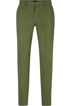 HUGO BOSS Hombre, Pantalones, Verde, Talla: XL