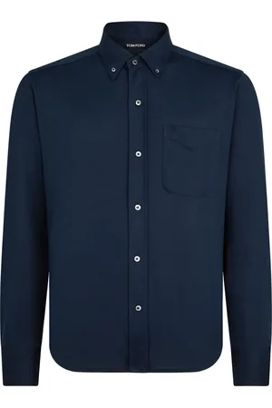 Tom Ford Hombre, Camisas, Azul, Talla: 4XL