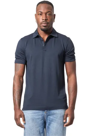 HUGO BOSS Hombre, Camisetas, Azul, Talla: S