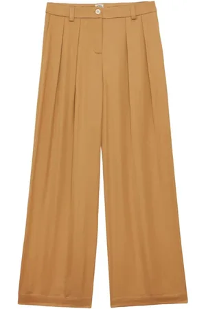 Inès de la Fressange Mujer, Pantalones, Marrón, Talla: 2XS