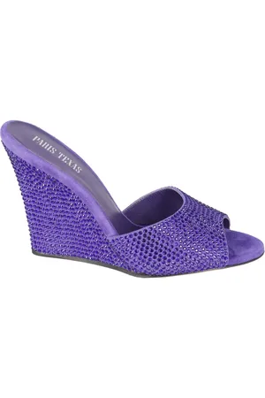 PARIS TEXAS Mujer, Zapatos, Púrpura, Talla: 36 EU