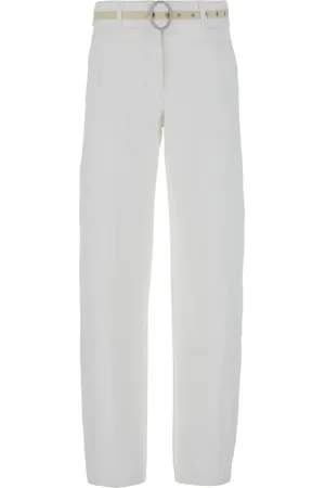 Jil Sander Mujer, Pantalones, Blanco, Talla: W25
