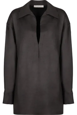 Serafini Mujer, Blusas y Camisas, Gris, Talla: M