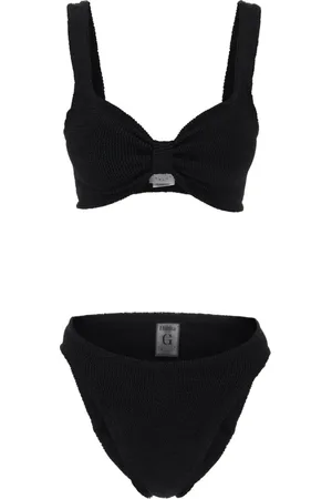Hunza G Mujer, Trajes de baño, Negro, Talla: ONE Size