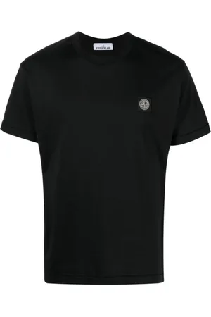 Stone Island Hombre, Camisetas, Negro, Talla: XL