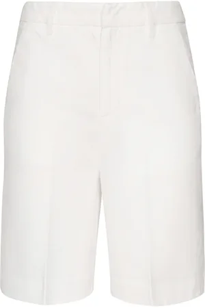 Dondup Mujer, Pantalones cortos, Blanco, Talla: W26