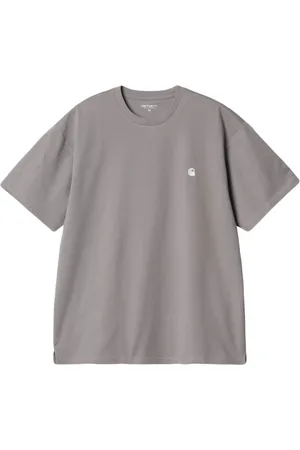Carhartt Hombre, Camisetas, Gris, Talla: M