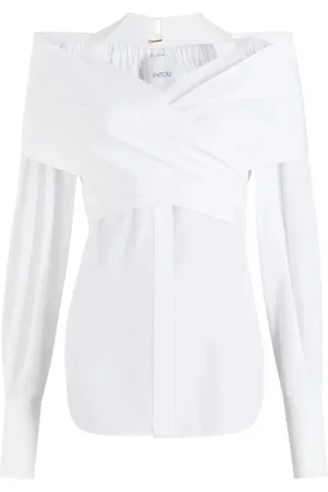 Patou Mujer, Blusas y Camisas, Blanco, Talla: XS