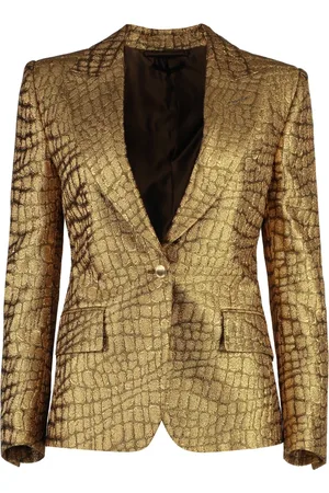 Tom Ford Mujer, Chaquetas, Amarillo, Talla: 2XS