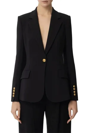 Elisabetta Franchi Mujer, Chaquetas, Negro, Talla: M