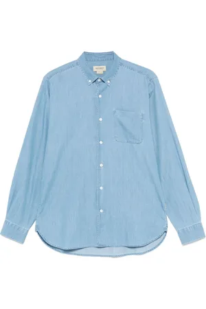 Woolrich Hombre, Camisas, Azul, Talla: S