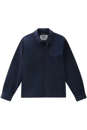 Woolrich Hombre, Chaquetas, Azul, Talla: L