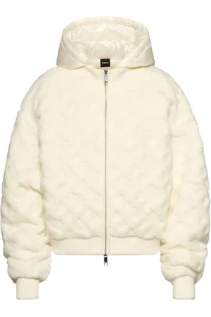 HUGO BOSS Mujer, Chaquetas, Blanco, Talla: S