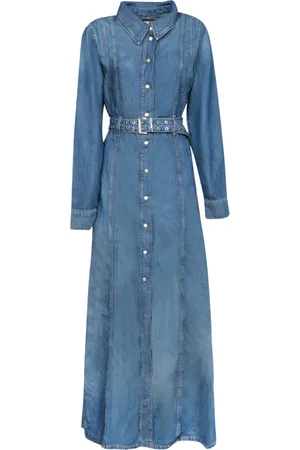 Ganni Mujer, Vestidos, Azul, Talla: S