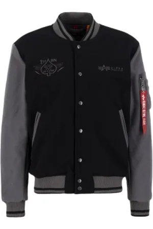 Alpha Industries Hombre, Chaquetas, Negro, Talla: M