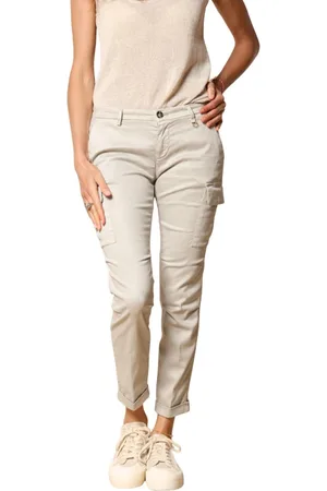 Masons Mujer, Pantalones, Gris, Talla: 2XS