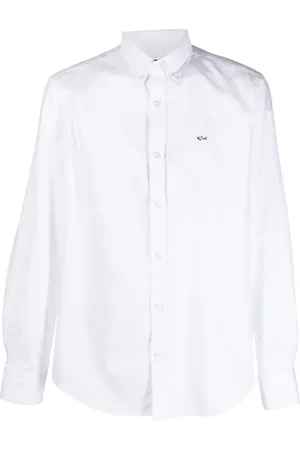 Paul & Shark Hombre, Camisas, Blanco, Talla: XL